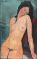 Nu féminin Iris Arbre Amedeo Modigliani